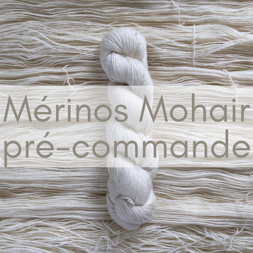 Mérinos mohair - Pré-commande